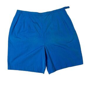 Vintage 70s White Stag Blue High Waisted Bermuda Shorts Size Med